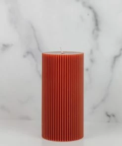 The Floral Society Fancy Pillar Candle Home Decor