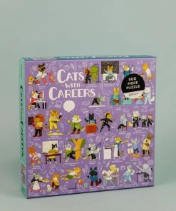 Hachette Cats With Careers 500 Piece Puzzle GIFT