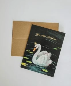 Hester & Cook Fabulous Swan Card GIFT
