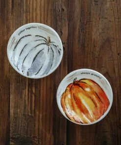 Mud Pie Pumpkin Dipping Dish Home Decor