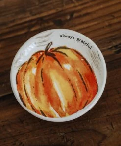 Mud Pie Pumpkin Dipping Dish Home Decor