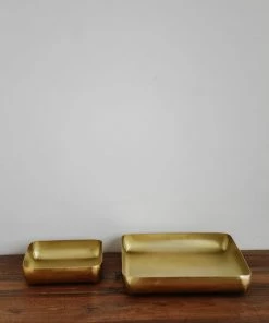 Two's Company Gatsby Gold Trays Home Decor