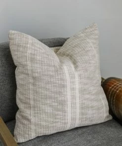 Classic Home Mean It Striped Pillow