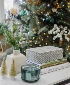 A.Sanoma Home Decor Line Upon Line Bone Box