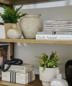 Bloomingville Home Decor William Sand Finish Vase