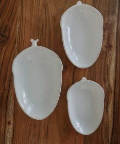 Creative Co-op Ceramic Acorn Dish Kitchen