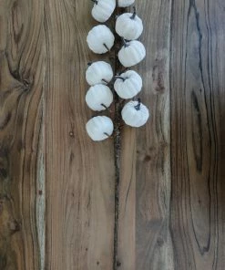 Mud Pie Home Decor Velvet Pumpkin Stem