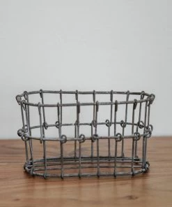 Creative Co-op Zander Small Wire Basket