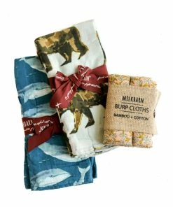 Milkbarn Bamboo Burp Cloth