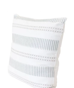 Loloi Misa Forest Pillow In White FINAL SALE Textiles