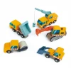 Tender Leaf Toys Construction Site Trucks