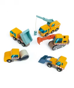 Tender Leaf Toys Construction Site Trucks