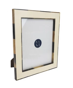 Two's Company Horn Trimmed Frames Home Decor
