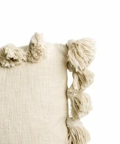 Creative Co-op Home Decor Celia Tassel Pillow