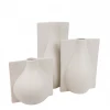 Two's Company White Flat Matte Vase Home Decor