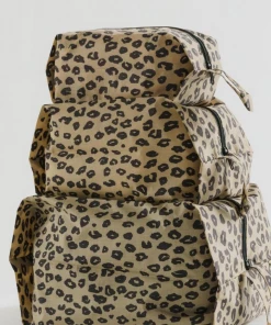 Baggu Zip Set Honey Leopard Accessories