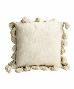 Creative Co-op Home Decor Celia Tassel Pillow