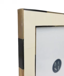 Two's Company Horn Trimmed Frames Home Decor