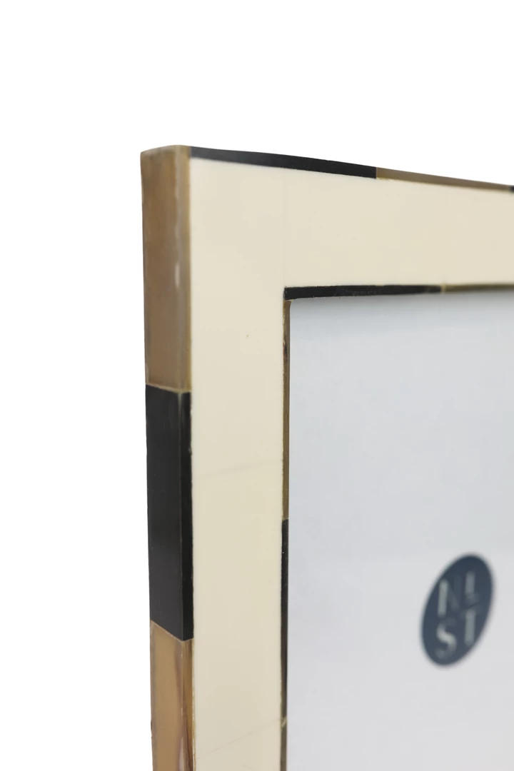 Two's Company Horn Trimmed Frames Home Decor