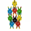 Schylling GIFT Wooden Stacking Robots
