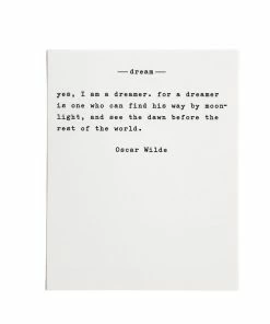 Petal Lane Dream By Wilde Paper Quote