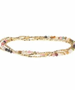 Scout Curated Wears Accessories Delicate Stone Wrap Bracelet