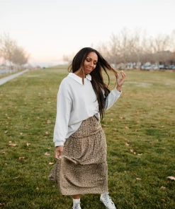 Paper Crane Greenwell Floral Skirt-FINAL SALE Apparel