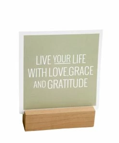 Petal Lane Home Decor Live Your Life Paper Quote