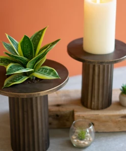 Kalalou Antique Brass Vases Home Decor