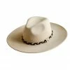 Urbanista Accessories Ivie Wool Panama Hat In Beige