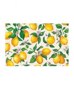 Hester & Cook Kitchen Lemons Placemats