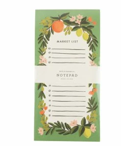 Rifle Paper Co GIFT Citrus Floral Market Pad