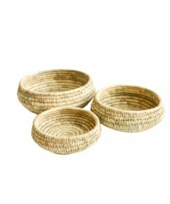 Creative Co-op Woven Leaf Basket