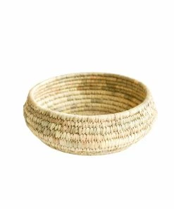 Creative Co-op Woven Leaf Basket