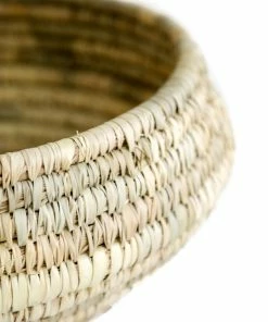 Creative Co-op Woven Leaf Basket