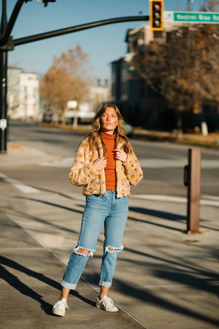 Vibrant Apparel Hudson Mom Jeans In Denim FINAL FEW