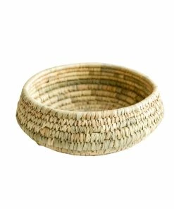 Creative Co-op Woven Leaf Basket