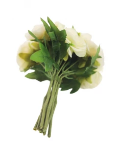 Allstate Cream Ranunculus Bouquet Home Decor