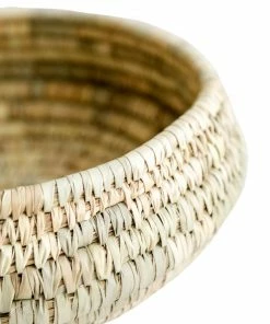 Creative Co-op Woven Leaf Basket