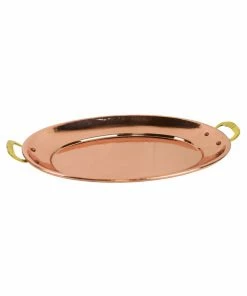 Creative Co-op Kitchen Copper Platter