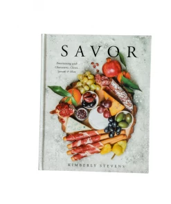 Simon & Schuster Home Decor Savor Book