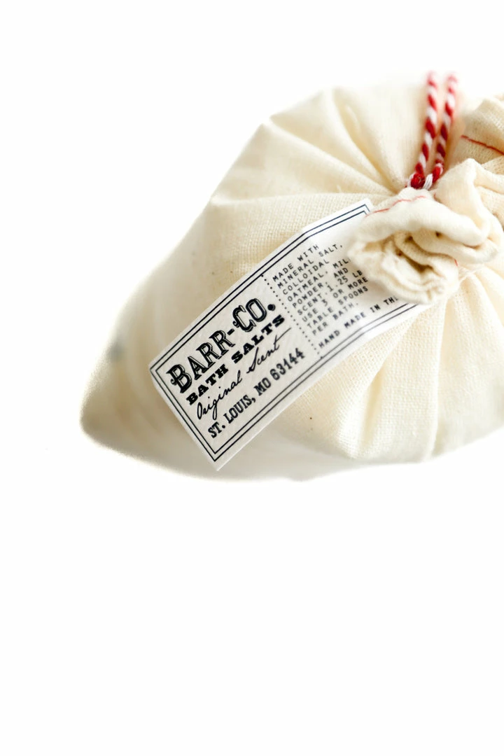 K. Hall Studio GIFT Barr-Co. Original Scent Bag Of Bath Salts
