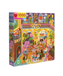 Eeboo Family Dinner Night 1000 Piece Puzzle GIFT