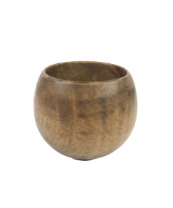 Creative Co-op Walnut Vase