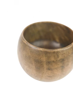 Creative Co-op Walnut Vase