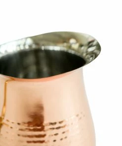 Creative Co-op Hammered Copper Pitcher Kitchen