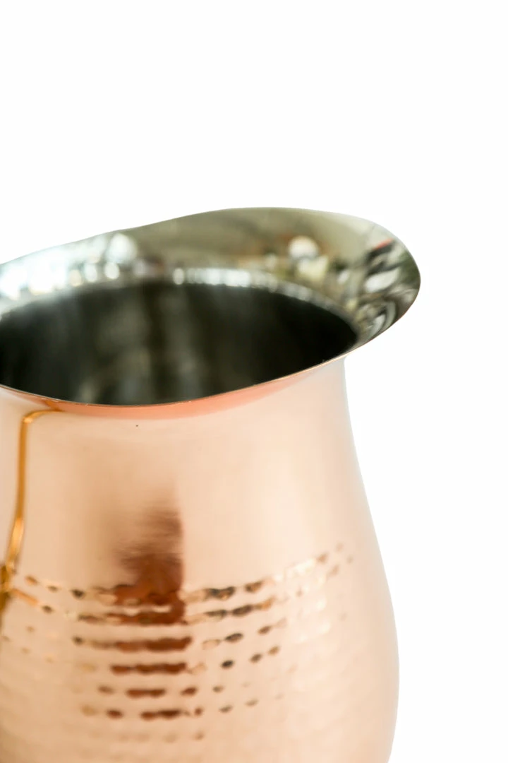 Creative Co-op Hammered Copper Pitcher Kitchen
