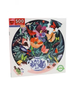 Eeboo Still Life With Flowers 500 Pc Puzzle