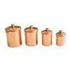 Creative Co-op Kitchen Copper Canisters
