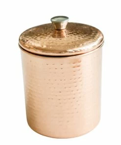 Creative Co-op Kitchen Copper Canisters
